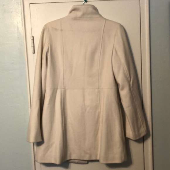 White pea coat jacket - Picture 2 of 4